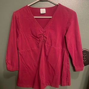 3/4 sleeve maternity shirt